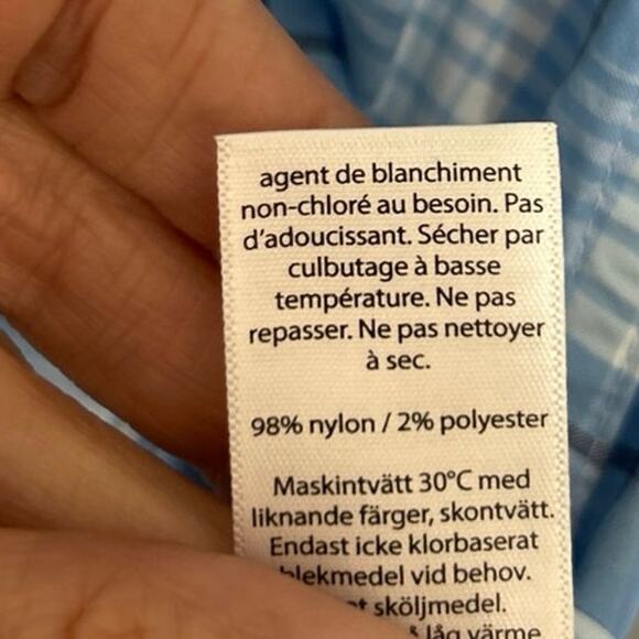 Vineyard Vines Blue Plaid Harbor Button Down Shirt XL Fishing Outdoor - Picture 13 of 13